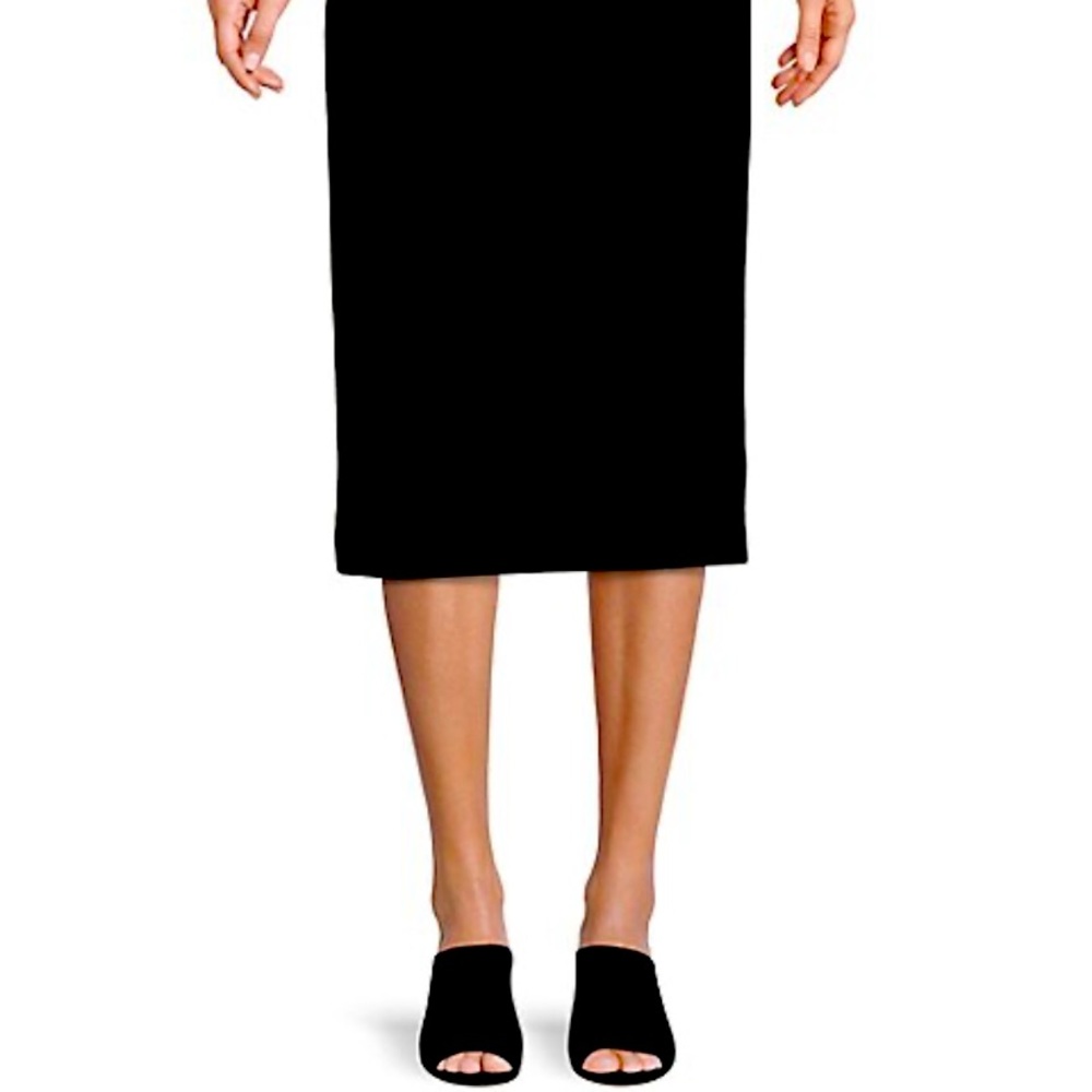 Lord and Taylor womens black pencil skirt size 8